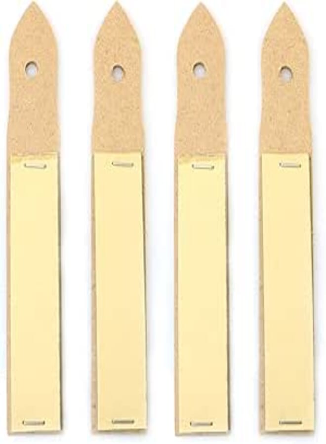 RLECS 4-Pack Sketch Sandpaper Pencil Pointer Sand Paper Sharpener Drawing Tools Sanders for Sharpening Pastel Sticks, 12 Sheets/Board